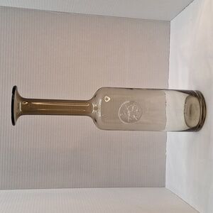 #AFF Glass vase Casa motion  handblown smokey colour